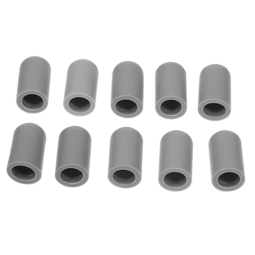 Kisangel Drumstick Practice Tips 10 Silicone Drumstick Tips Mute Caps for Drums