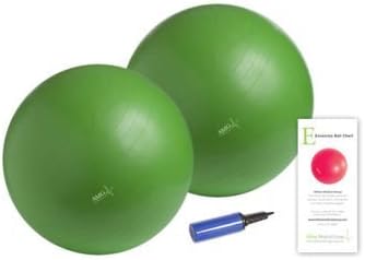 Althea Medical Group Large Exercise Ball Kit Exercise Ball Kit Is Great for Strength Training and for Improving Balance and Posture