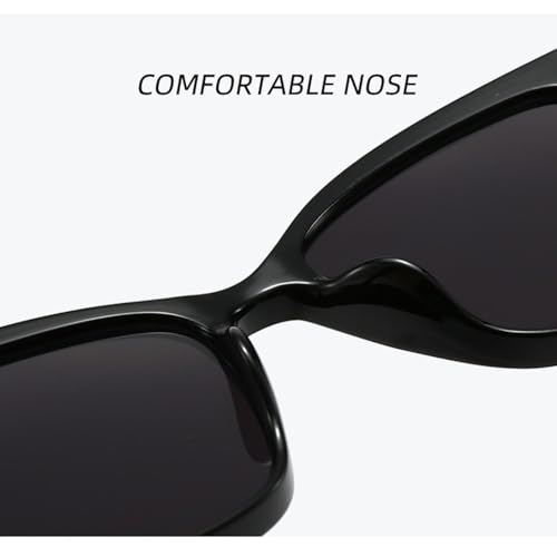 Retro Gradient Lens Big Frame Sun Glasses Popular Large Frame Sunglasses Fashion Shades Uv Resistant Goggles4