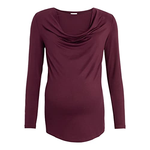 2HEARTS Umstands- und Still-Shirt Langarm We Love Basics/Umstandsmode Damen/Oberteil mit Stillfunktion Cover
