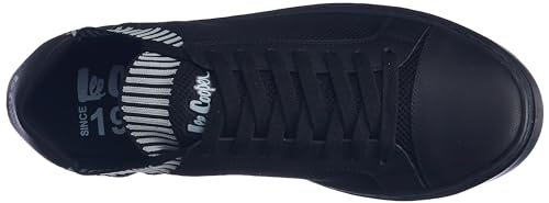 Image of Men's Colorblock Stripes Sneakers Lace-Up Shoes