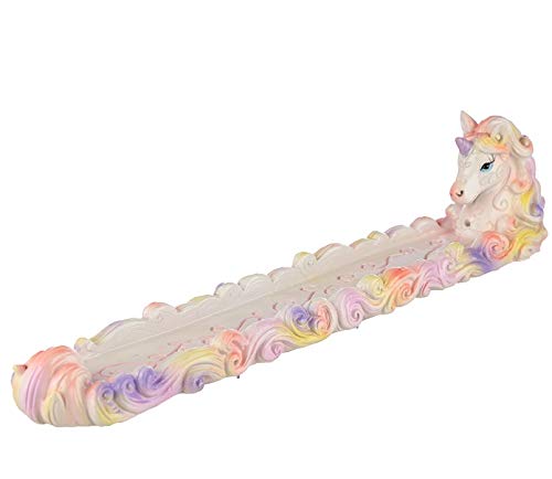 bick.shop Räucherstäbchenhalter Einhorn Ascheauffänger Stäbchenhalter Unicorn duftstäbchen (Bunt) Cover