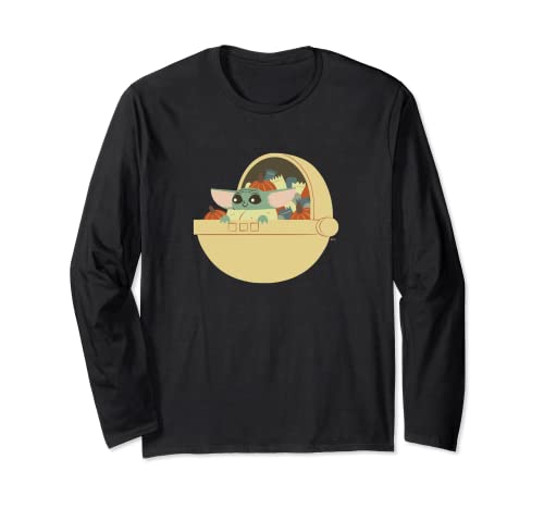 T-shirt manches longues Grogu Star Wars pour un Halloween au style galactique confortable