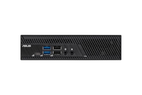 Image of ASUS PB63 Full System Mini PC with Intel Core i3-14100 Desktop Processor, 8GB DDR5-4800 MHz RAM, 256GB PCIe G4x4 NVME SSD, Wi-Fi 6 & Bluetooth 5.2, USB-C, VESA Mount, Keyboard and Mouse Included