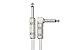 Hosa GTR-220R 20-Feet Straight to Right Angle Connector Guiter Cable