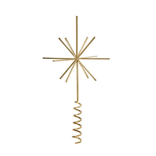 Preisvergleich Produktbild ferm Living Christbaumspitze, Messing, Gold, 30x20cm