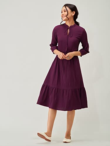 Image of AASK Women Fit and Flare Dress