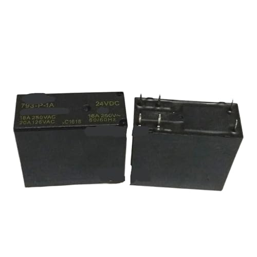 Relais électromagnétique 793-P-1C 24VDC 8 broches lot de 5 pièces 16A/20A