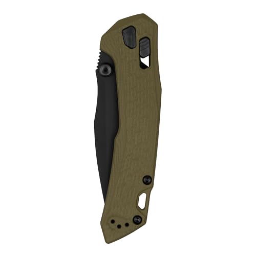 Zero Tolerance 0203, 4 inch CPM M4 Steel Blade, Olive Green G10 Handle, Duralock Mechanism, Manual Opening, Made in USA - Image 4