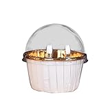 100 Pcs Cupcake Cases, Cake Muffin Liners, Greaseproof Foil Baking Cups Paper Wrappers, Cake Cups...