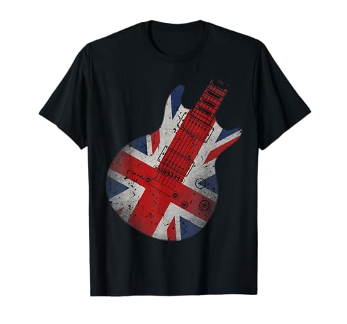 Guitar Union Jack T-Shirt