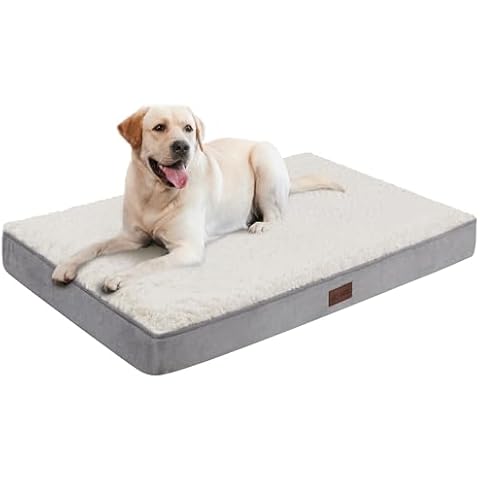 WESTERN HOME Dog Crate Bed 42" x 28", Orthopedic XL Dog Beds for Extra Large Dogs with Removable Washable Cover, Waterproof Lining, Dog Beds Large Sized Dog Cover