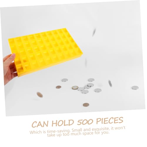 Caja organizadora robusta para monedas de plástico miniatura 4