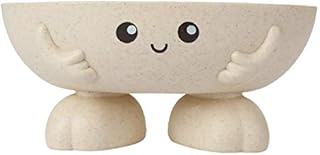 WINOMO Kids Soap Holder Cute Cartoon Kawaii Lovely Soap Dish Children Girls Bar Bathroom Sink Kitchen Countertop Shower Soap Box Eco Friendly Straw Soap Case