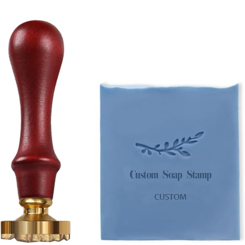 Uniqora Personalisierter Seifenstempel, personalisierte Logo...