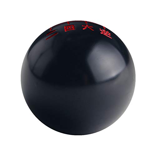 Dewhel Black/Red Inlay Manual Shift Knob Short Throw Shifter 6 Speed M10X1.5 M10X1.25 M8X1.25 M12X1.25 #TOP1