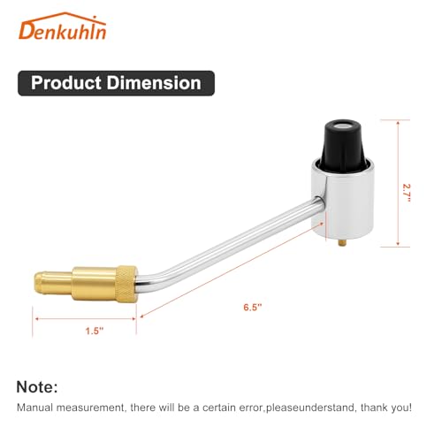 Denkuhin Gas Stove Pressure Regulator 5430 Fit for Coleman Propane Stove Grills and Fold N Go Stove, Not Suitable for Coleman Roadtrip LXE Grills - image 7