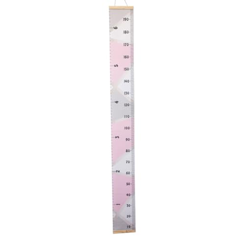 Riven Wall Hanging Height Chart Lineal Anhänger Home Decor Wanddekoration Wachstum Höhe Chart für Mädchen Jungen
