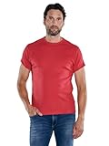 höchstes Tragekomfort engbers Herren Herren Basic-Shirt My Favorite Organic, 36116, 36116, Hellrot in Größe M