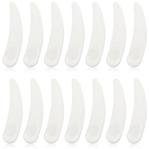 Molain 100Pcs Mini Cosmetic Spatulas Cover
