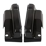 NewYall Pair Coated Steel Truck Cab Corners Panel for Ford F-150 Crew Cab 2009-2014 Left and Right Side 1989-113 1989-114