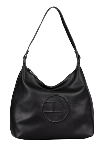 TOM TAILOR Rosabel Damen Hobo Bag Schultertasche Mittelgroß Schwarz