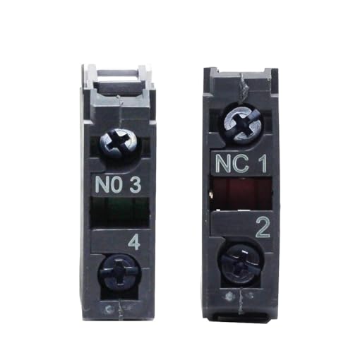 Base de contact interrupteur avec contact auxiliaire ZBEE101C vert pour commande