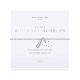 Joma Jewellery A Little Birthday Bubbles Silver Bracelet | 17.5cm Stretch