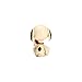 Enesco Peanuts by Jim Shore Snoopy with Ice Cream Miniature Figurine, 2.75 Inch, Multicolor