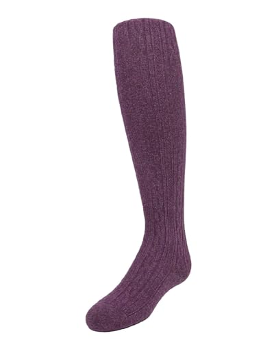 MeMoi Cotton Cable Knit Girls Tights