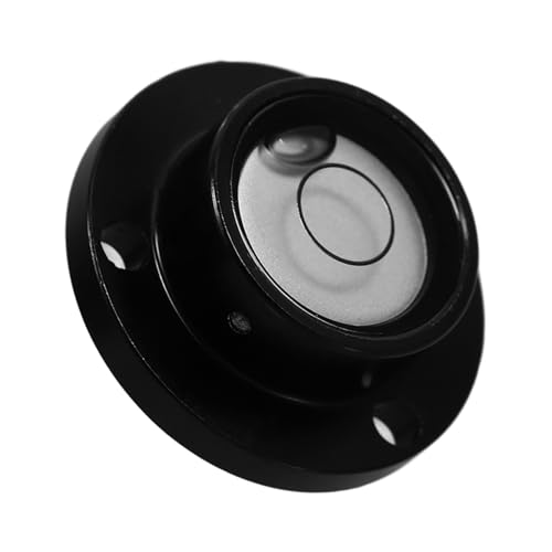 Balacoo High Precision Bubble Level Tool Durable Stainless Steel Circular Level for Accurate Measuring Easy to Use Leveling Tool for Campers Projects Home Improvement