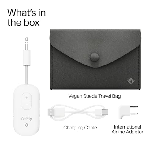 AirFly Pro 2 Deluxe Bluetooth Adapter – Multi-Mode Wireless Transmitter/Receiver, Black - 3