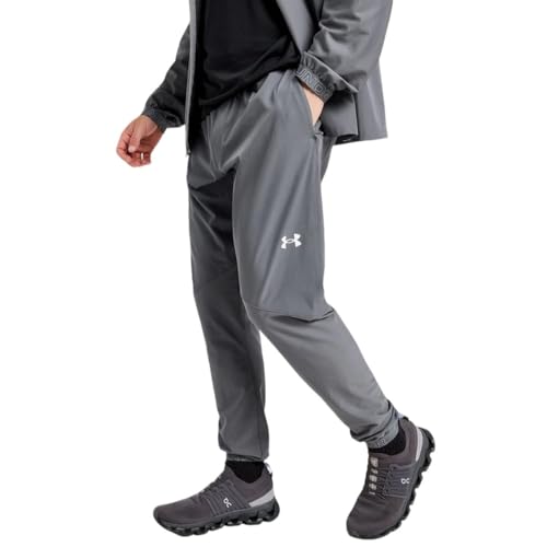 Pantalon de survêtement hybride en tissu respirant 100 % polyester élastique couleur Castlerock
