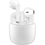 yobola Wireless Earbuds Bluetooth, Wireless Headphones HiFi Stereo, IPX5 Waterproof Wireless Earphones Touch Control, Bluetooth Earphones 5.1 Built-in Microphone, for Apple AirPods with Sport/Fitness