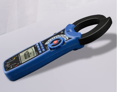 Table of technical specifications for the VIHELM DT-3353 TrueRMS Digital Clamp Ammeter Multimeter, including measurement ranges and accuracy.