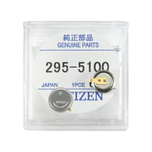 HUAENG Battery for Citizen Eco-Drive 295-51 295-5100 MT621 Compatible with Panasonic Battery for Replacement for Citizen Eco Drive Watch BP10 E010 E000 E001 E011