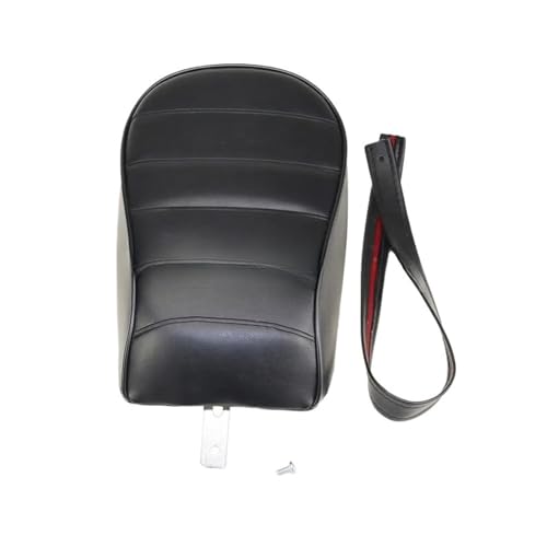 Asiento de motocicleta trasero con acolchado ergonómico para Sportster XL883N negro