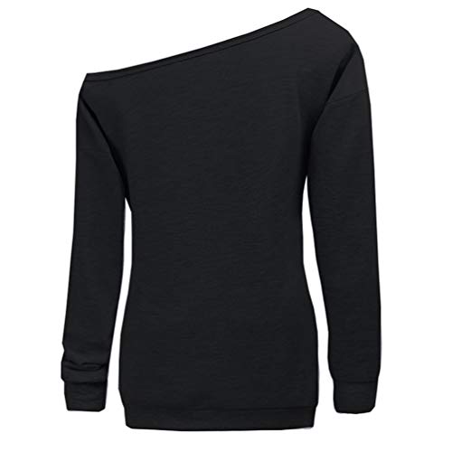 Image of Women Slouchy Halloween Off the Shoulder Sweatshirts
