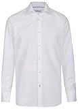 Kentkragen einhorn Herren Hemd Modern Fit Jamie weiß 0854.11305 1, Größe 44