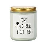 Regalo de licenciatura regalo de maestría vela perfumada con frase lavanda cera de soja natural velas perfumadas de 200 g para graduación éxitoregalos de diploma de escuela secundaria amigos
