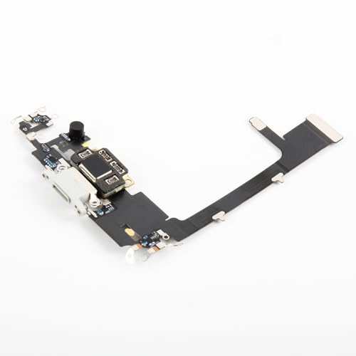 Connecteur de charge pour iPhone 11 Pro noir avec nappe et joint - 7