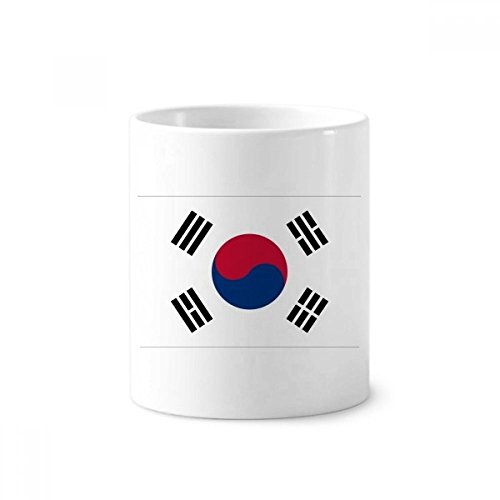 Corée du Sud Drapeau cadeau original tasse en céramique blanche 350ml pour fans de l'Asie