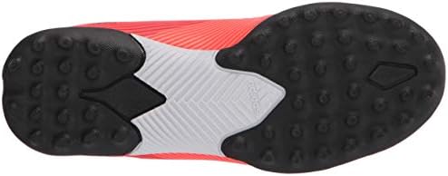 adidas Boy's Nemeziz 19.3 II Turf Soccer Shoe, Coral/Black/Glory red, 2.5 Little Kid | Image 3