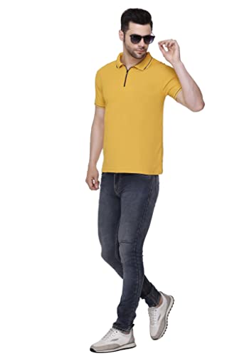 Image of Colors & Blends - Men's Activewear Zipper Polo