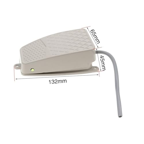 Interruptor de pedal FS-2 evita accidentes con carcasa de aluminio 4