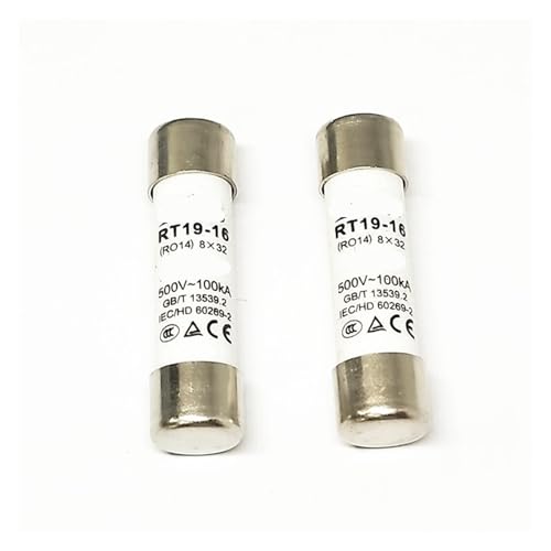 Fusible RT19-16 RO14 6A cartouche 8x32 mm 500V électricité