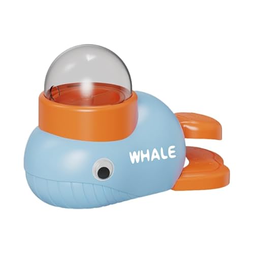 Jouet interactif rotatif pour animal de compagnie avec 3 couvercles – Plastique ABS – Distributeur de casse-croûte pour stimulation mentale et contrôle des portions (21,5 x 11,2 x 10 cm, 340 g)