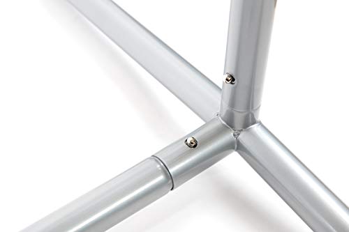 Champro Steel Frame Field Screen, Baseball/Softball Practice Net And Backstop, 10’ X 10’,Silver #TOP3