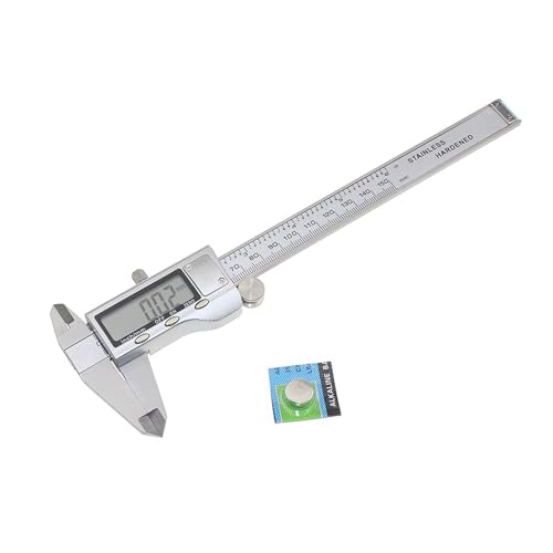 Evita errores de medición con el calibrador digital electrónico de acero de 150mm 3