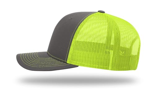 Image of Richardson 112 Trucker Hat - Premium Blank Baseball Cap, Adjustable Snapback Hat - Structured Six Panel Richardson Blank Hats